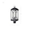Nuvo Oaklyn - 1 Light Post Top - Matte Black with Clear Glass 60/8124 - alternate 8